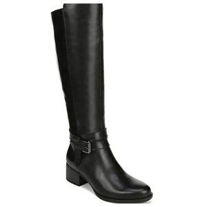 Naturalizer - Kelina Leather Tall Boots Black 10W